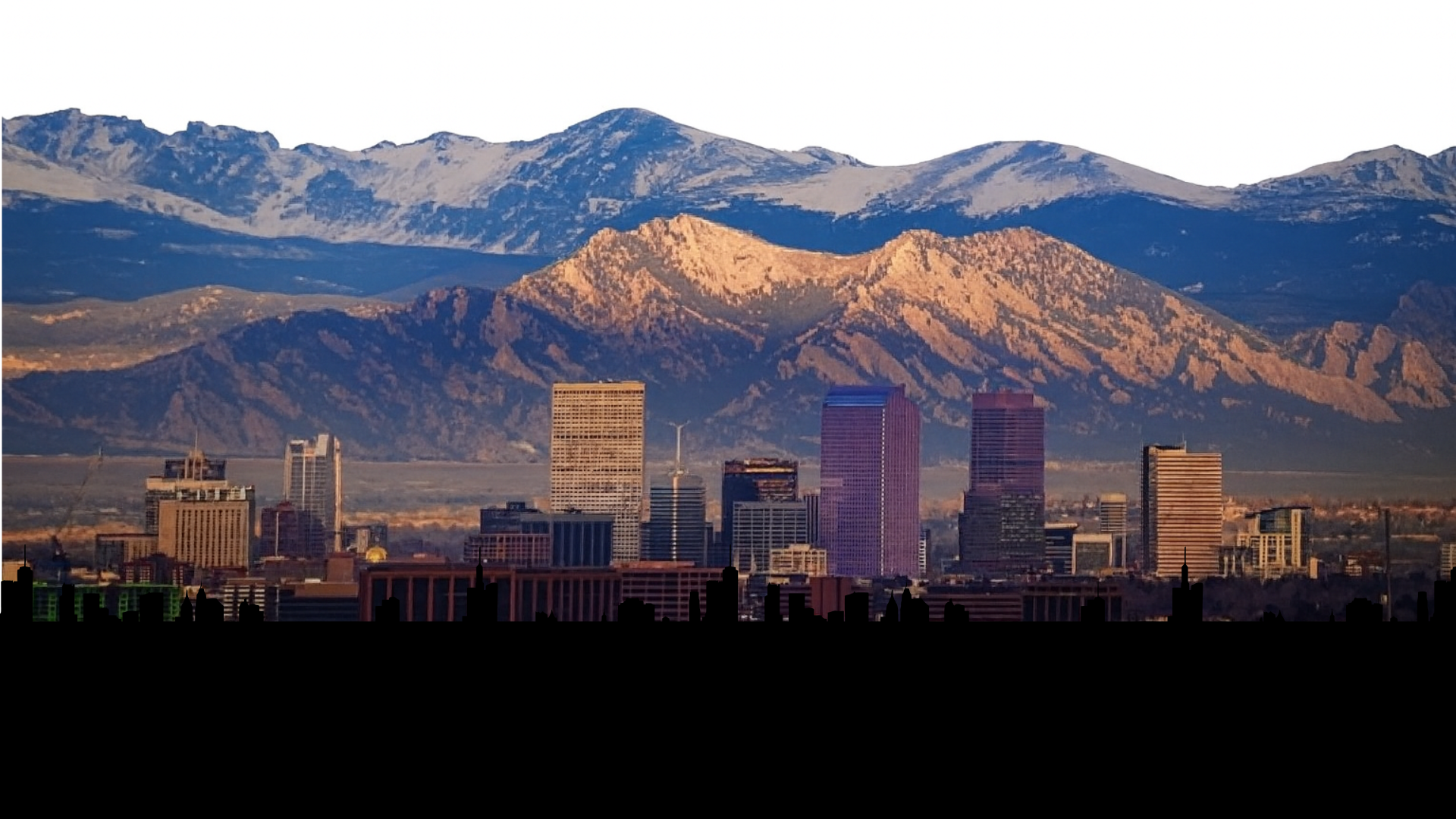 Blue Ribbon Dumpsters Mountain Background