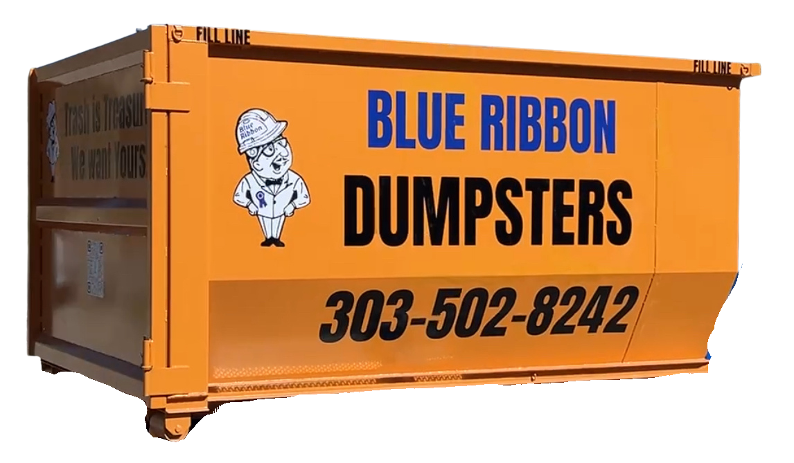 Roll-off dumpster in Denver